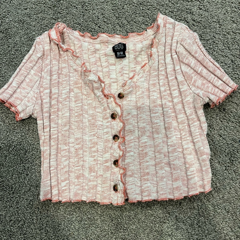 Sweater crop top